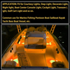 Ampoule de feux de position latéraux de voiture de décoration de bateau d'indicateur d'ambre