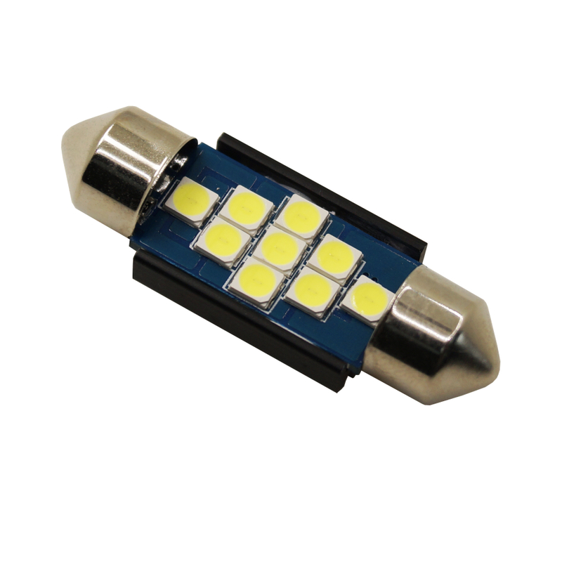 Bulbe de plaque d'immatriculation de voiture LED de lecture de 36 mm de 36 mm