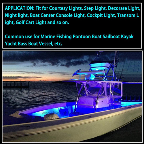 Fender Boat | lampe extérieure à LED | Lumière du marqueur latéral marin |